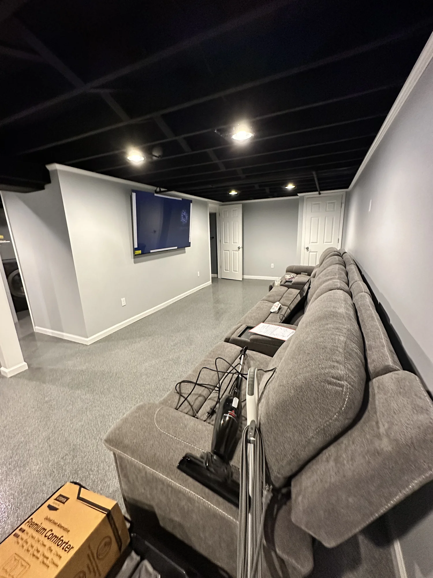 Polished-Floor Basement — photo 2