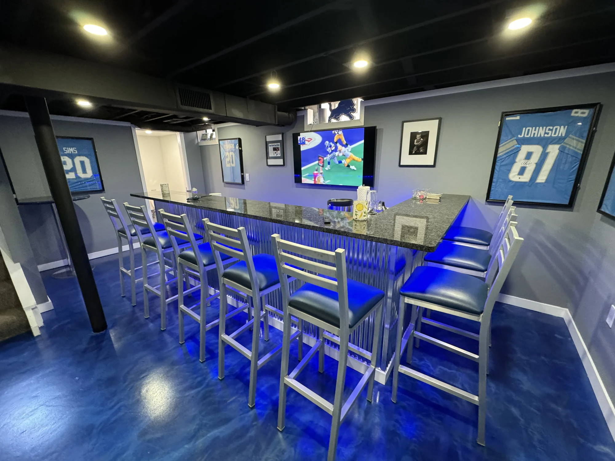Lions Theme Basement — photo 8