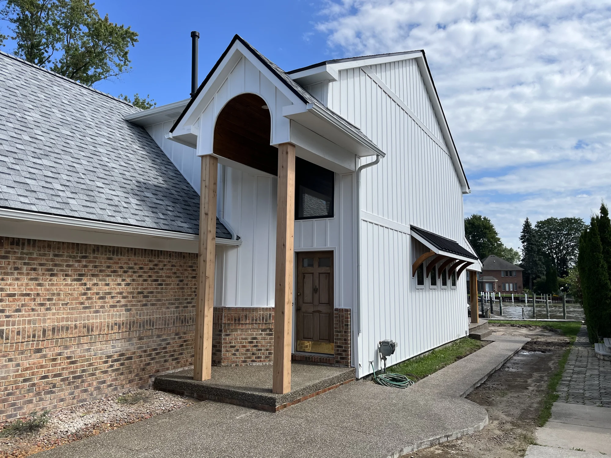 Modern Farmhouse Exterior Remodel — photo 12