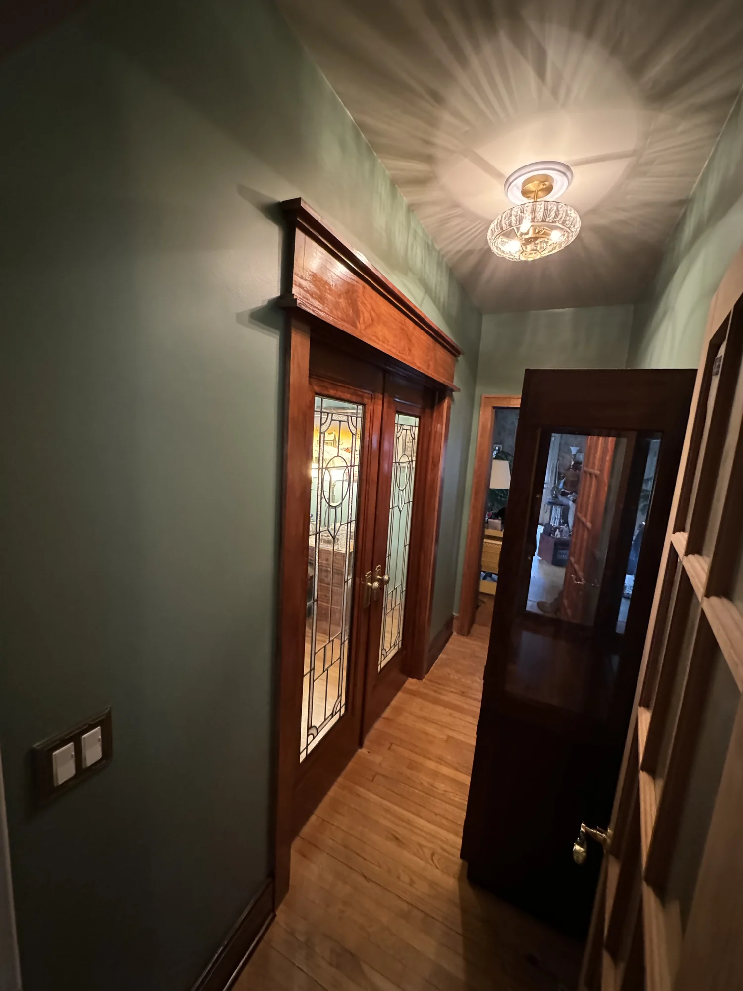 Salvaged French Door Install — photo 4