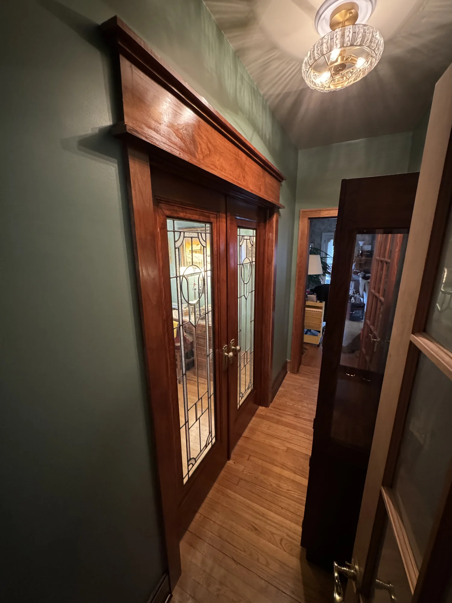 Stained-Glass Wood Doors — photo 4