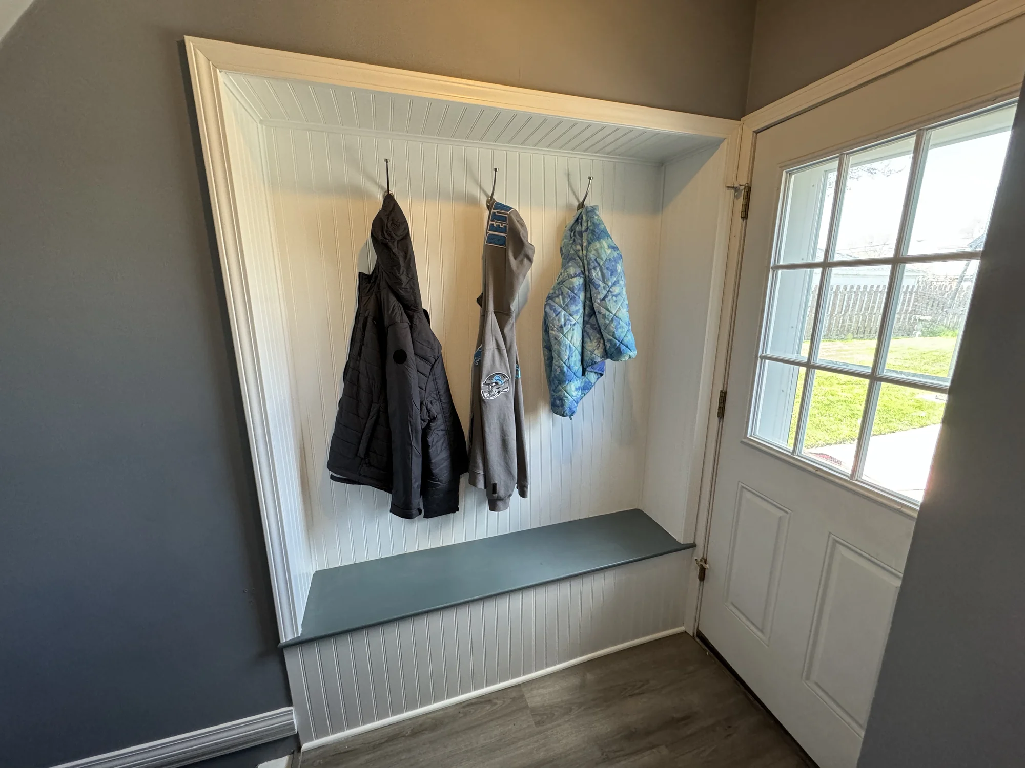 Bench-and-Cubby Mudroom — photo 1